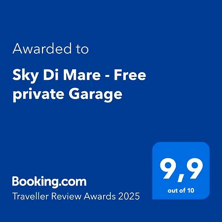 Sky Di Mare - Free Private Garage 아파트