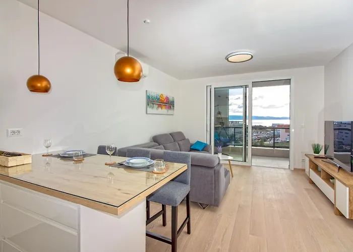 Sky Di Mare - Free Private Garage Apartamento Split